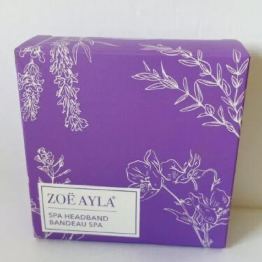 ZOE AYLA & DAILY CONCEPTS (2 Pack) Spa Headbands‎ (BOTH NEW, SEALED IN BOX)!